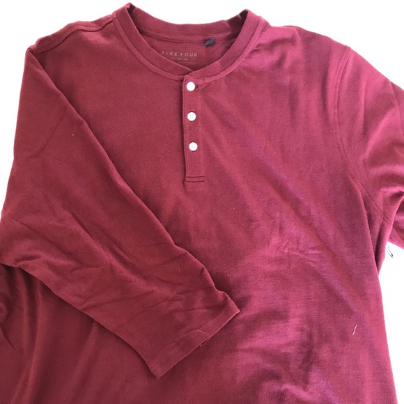 3/4 length Henley - Picture 2 of 3